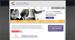 Desktop Screenshot of iconomics-inc.com